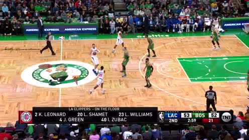 【NBA集锦】现场教做人 泰斯抢断反击滑翔劈扣