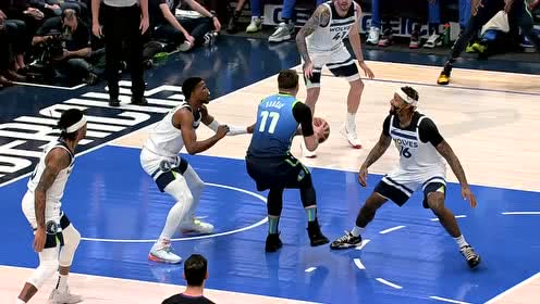 【NBA集锦】画面美如画 东契奇飘逸转身抛投再进
