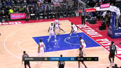 【NBA集錦】高炮臺(tái)你怎么擋 伊巴卡外線三分一擊即中