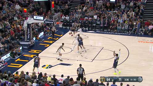 【NBA集锦】有点姚主席那味儿了!约基奇风骚背后运球戏耍康利
