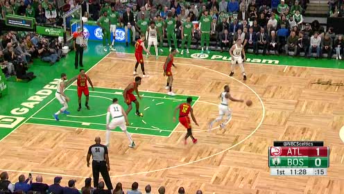 【NBA集錦】我的手感熱得發(fā)燙 沃克絕活掩護(hù)后大號(hào)兩分一箭穿心