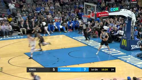 【NBA集錦】中鋒就該這么打 亞當(dāng)斯低位三大步上籃扎實(shí)穩(wěn)健