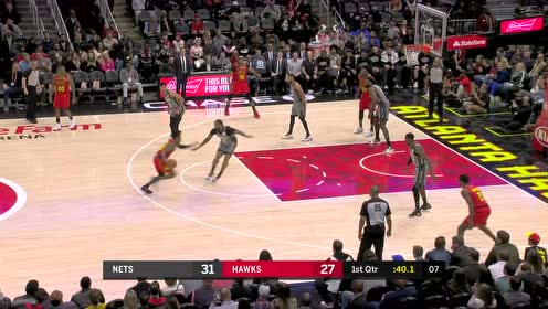 【NBA集锦】吹杨场下都高兴 古德温急停中投戏耍对手