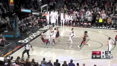 【NBA集錦】在籃下也能為所欲為 歐文突破上籃+跟進(jìn)接球連取4分