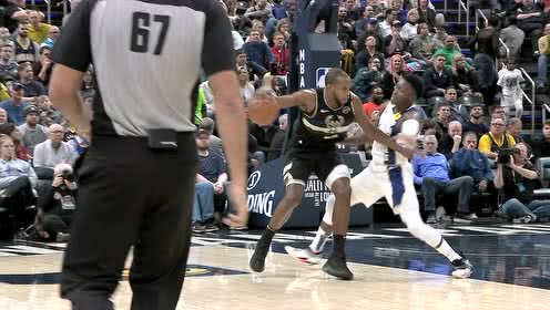 【NBA集錦】真的是怎么防都不防不住 沃倫機(jī)敏搶斷一條龍上籃