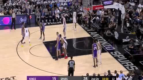 【NBA集锦】2月9日马刺vs国王 德罗赞阿德欲率队止住三连败