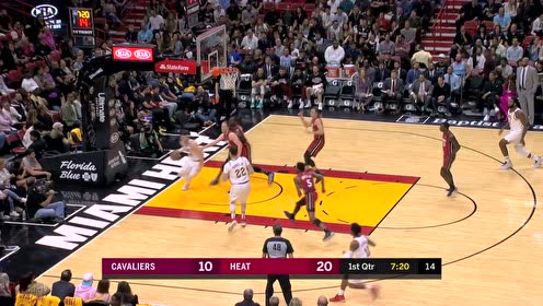 【NBA集锦】虽千万人吾往矣 加兰德杀入内线举火烧天