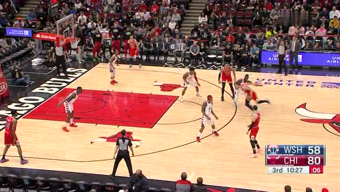 【NBA集錦】你敢放我就敢進(jìn) 賽迪斯楊底角三分一發(fā)入魂打停奇才