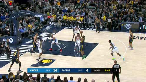 【NBA集錦】蜻蜓點(diǎn)水晃飛防守 沃倫中距離手起刀落應(yīng)聲入網(wǎng)