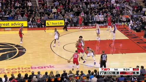 【NBA集锦】干得漂亮!范弗利特外线三分刀起球入