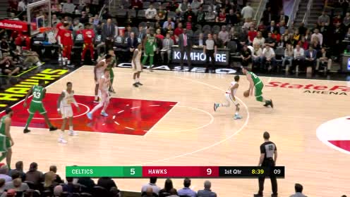 【NBA集錦】沃克坐場下給你鼓掌 海沃德假投真?zhèn)魈┧馆p松扣籃