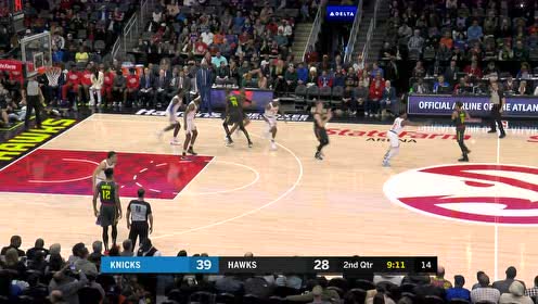 【NBA集錦】開發(fā)新技能 柯林斯三分線外接球就投應聲入網(wǎng)