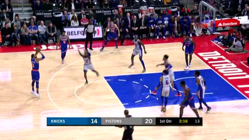 【NBA集锦】艾灵顿接球三分弹无虚发 敦布亚三分大炮接球就投还以颜色