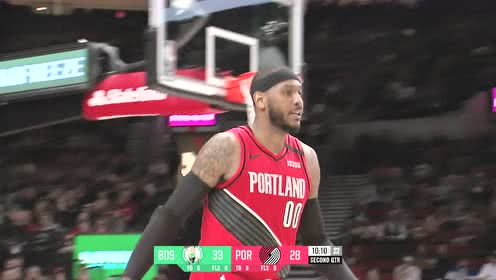 【NBA集锦】进攻万花筒 甜瓜翻身后仰中投轻松命中