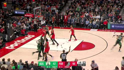 【NBA集锦】双探花珠联璧合 塔图姆布朗里突外投强势砍分