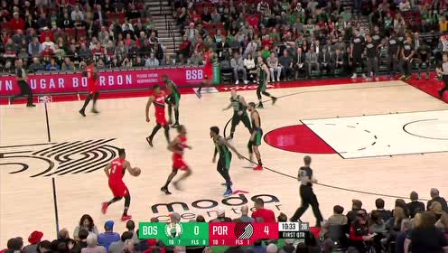 【NBA集锦】三分对飚火星四溅 布朗外线甩狙还击麦科勒姆