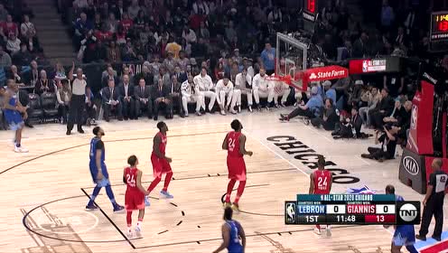 【NBA集錦】開(kāi)場(chǎng)先打個(gè)戰(zhàn)術(shù) 詹姆斯突破分球萊昂納德三分穿針