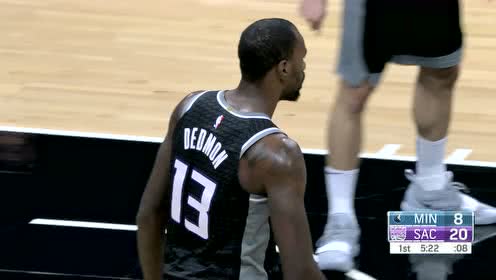 【NBA集锦】这我戴德蒙可不答应了!遮天蔽日血帽扇飞唐斯