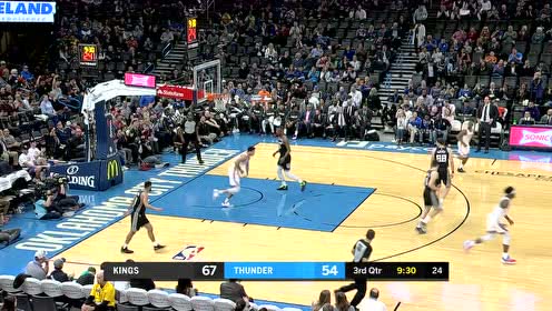【NBA集錦】小手一抖獻(xiàn)上仙人指路 亞當(dāng)斯助飛加里納利空接砸扣