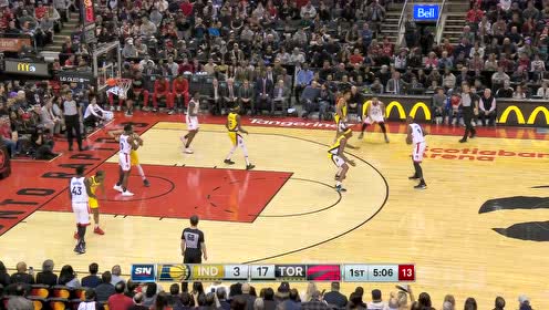 【NBA集錦】防守簡直是擺設(shè) 戴維斯底角接球生突籃下飛身劈扣