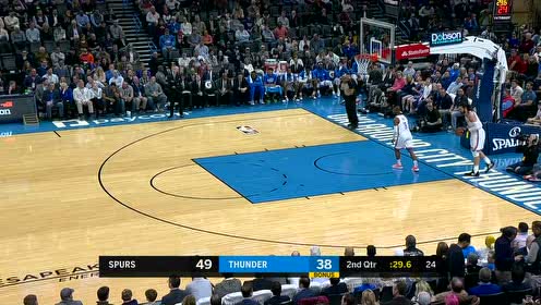 【NBA集錦】白撿一球！保羅撿到前場球右側(cè)弧頂拔起三分精準(zhǔn)命中