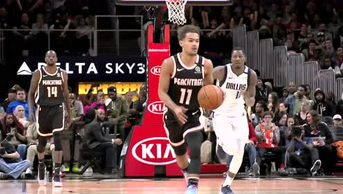 【NBA集錦】氣勢起來了 特雷楊連續(xù)助攻戴德蒙科林斯打停獨行俠
