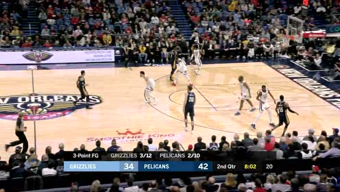 【NBA集錦】彈跳真的太可怕了！ 錫安籃板后將球攬回空接打進(jìn)