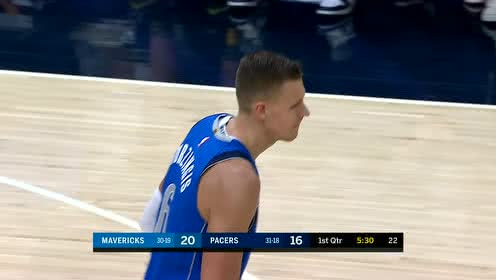 【NBA集锦】哈达威脑后长眼背后妙传 波神手起刀落三分命中