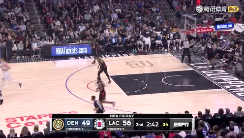 【NBA集锦】太默契了这连线! 格兰特小手一抖助攻约基奇令人拍案叫绝