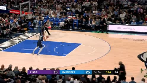 【NBA集錦】打獨(dú)行俠個措手不及 賈爾斯忽然順下完成單臂劈扣