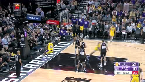 【NBA集錦】單騎闖關(guān)縱橫萬里 詹姆斯猛虎出籠單臂暴扣