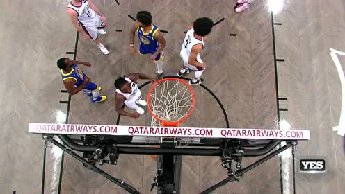 【NBA集锦】哈里斯三分神射一发入魂 拉塞尔不急不徐2+1还以颜色