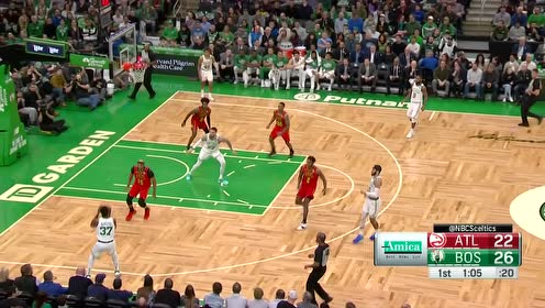 【NBA集錦】這一招爐火純青 奧杰萊底角守株待兔接球命中大號(hào)兩分