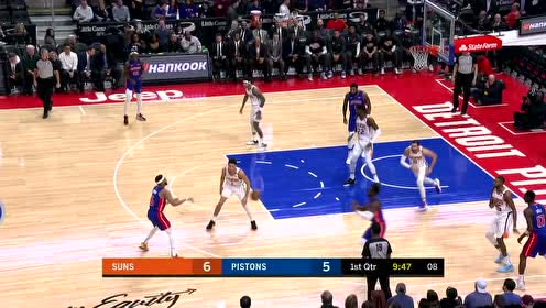 【NBA集锦】布里奇斯三分飙中 雷吉-杰克逊以牙还牙