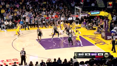 【NBA集錦】不愧是西部月最佳 詹姆斯碾壓德羅贊連砍5分