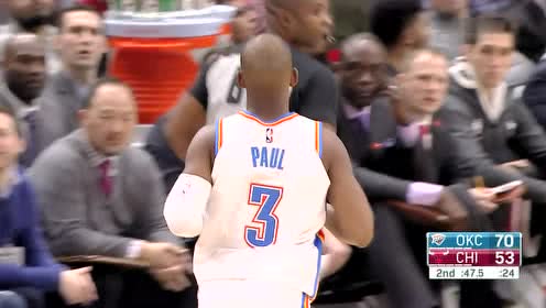 【NBA集錦】一招鮮吃遍天 保羅招牌急停跳投穩(wěn)穩(wěn)命中