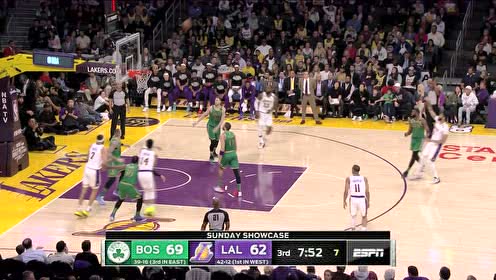 【NBA集錦】濃眉無(wú)視防守 兩計(jì)不講理三分強(qiáng)勢(shì)追分