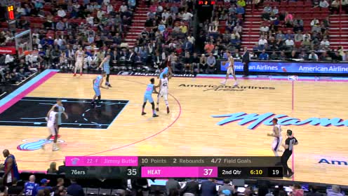 【NBA集錦】老大擔當 巴特勒先秀中投再送搶斷暴扣一條龍反超