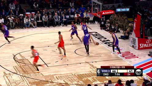 【NBA集锦】瓦格纳反击双手暴扣 帕斯卡尔三分一箭穿心