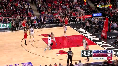 【NBA集錦】格拉漢姆極速推反擊 空切澤勒滑翔側(cè)身劈扣終結(jié)一切