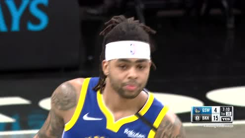 【NBA集锦】再不追分一节就花了 拉塞尔化身节奏狂魔中投止血