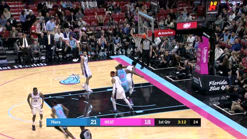 【NBA集錦】新星名不虛傳 希羅后撤步變化戲弄防守中投打停比賽