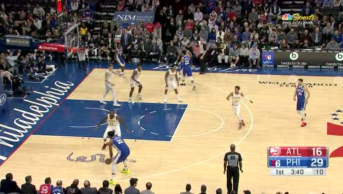 【NBA集錦】無視防守簡直無解 恩比德干拔中投開炮迎射戴德蒙