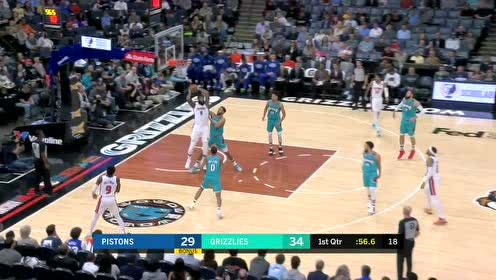 【NBA集锦】给我机会就不让你失望 伍德无人看防底角三分手起刀落