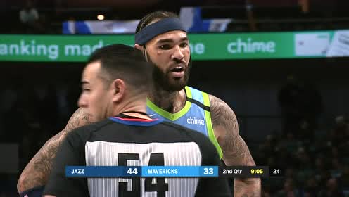 【NBA集錦】籃下強硬硬剛兩人 考利斯坦雙手重扣強打2+1