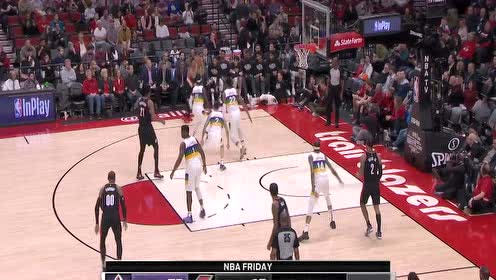 【NBA集锦】活塞vs开拓者 孤独罗斯大战麦科勒姆