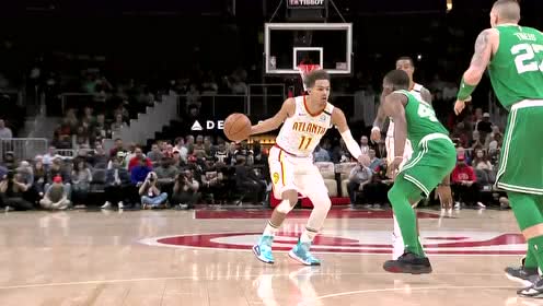 【NBA集錦】里突外投無人可當 特雷-楊半節(jié)4中4獨攬11分