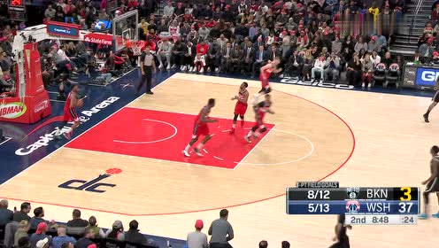 【NBA集錦】延續(xù)良好手感！ 坦普爾外線接隊(duì)友助攻干拔三分抬手就有