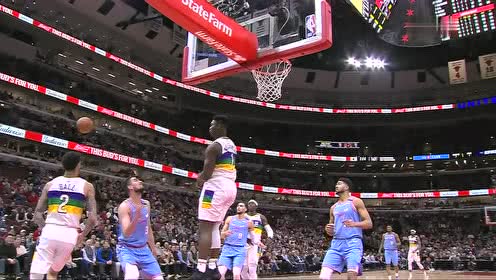 【NBA集錦】休想過(guò)我的十指關(guān) 錫安飛身大帽扇飛薩托蘭斯基