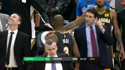 【NBA集錦】還得自己來！保羅一腳油門突破上籃強(qiáng)勢續(xù)命